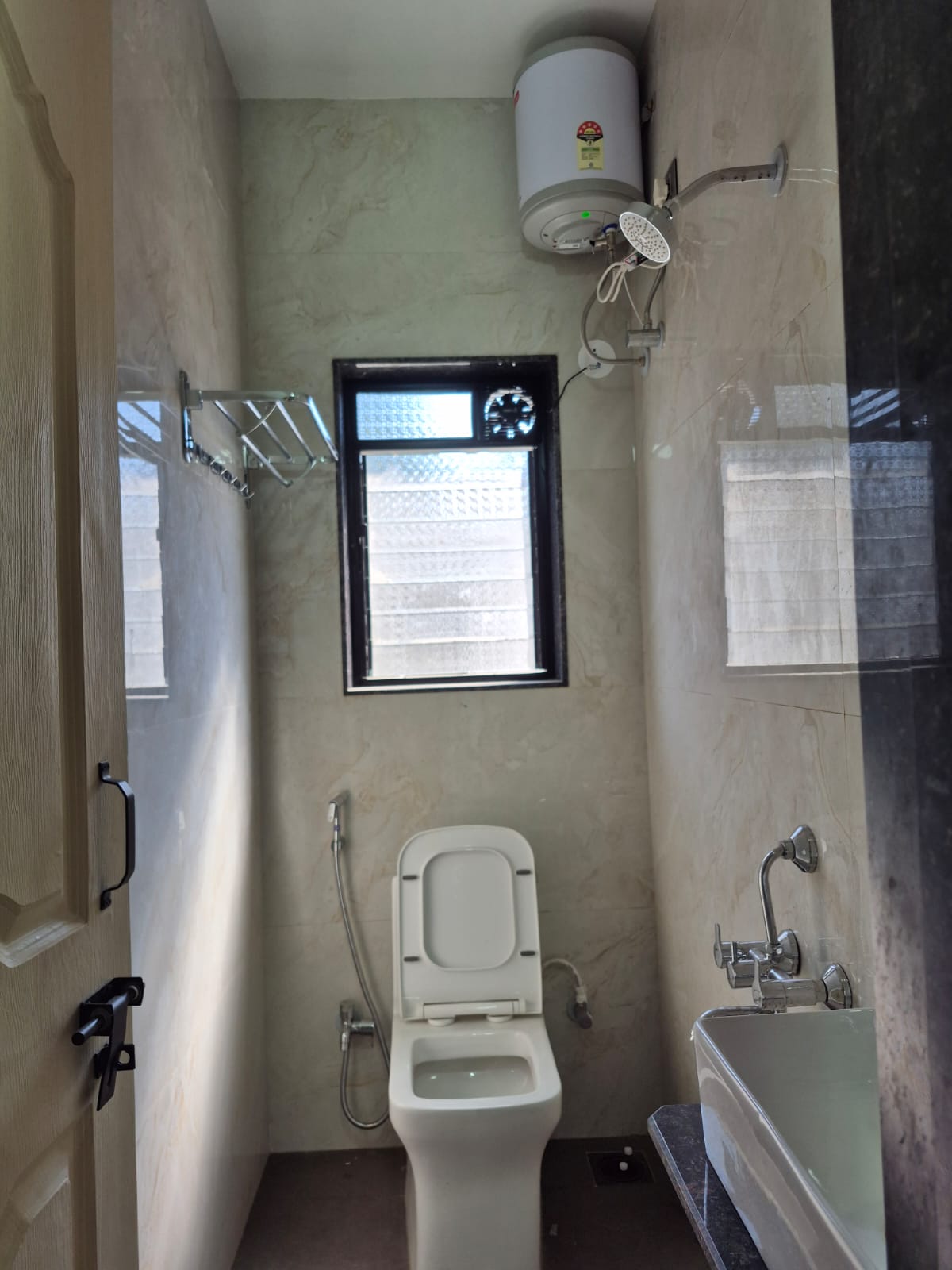 Clean washroom facilities at girls hostel Pune