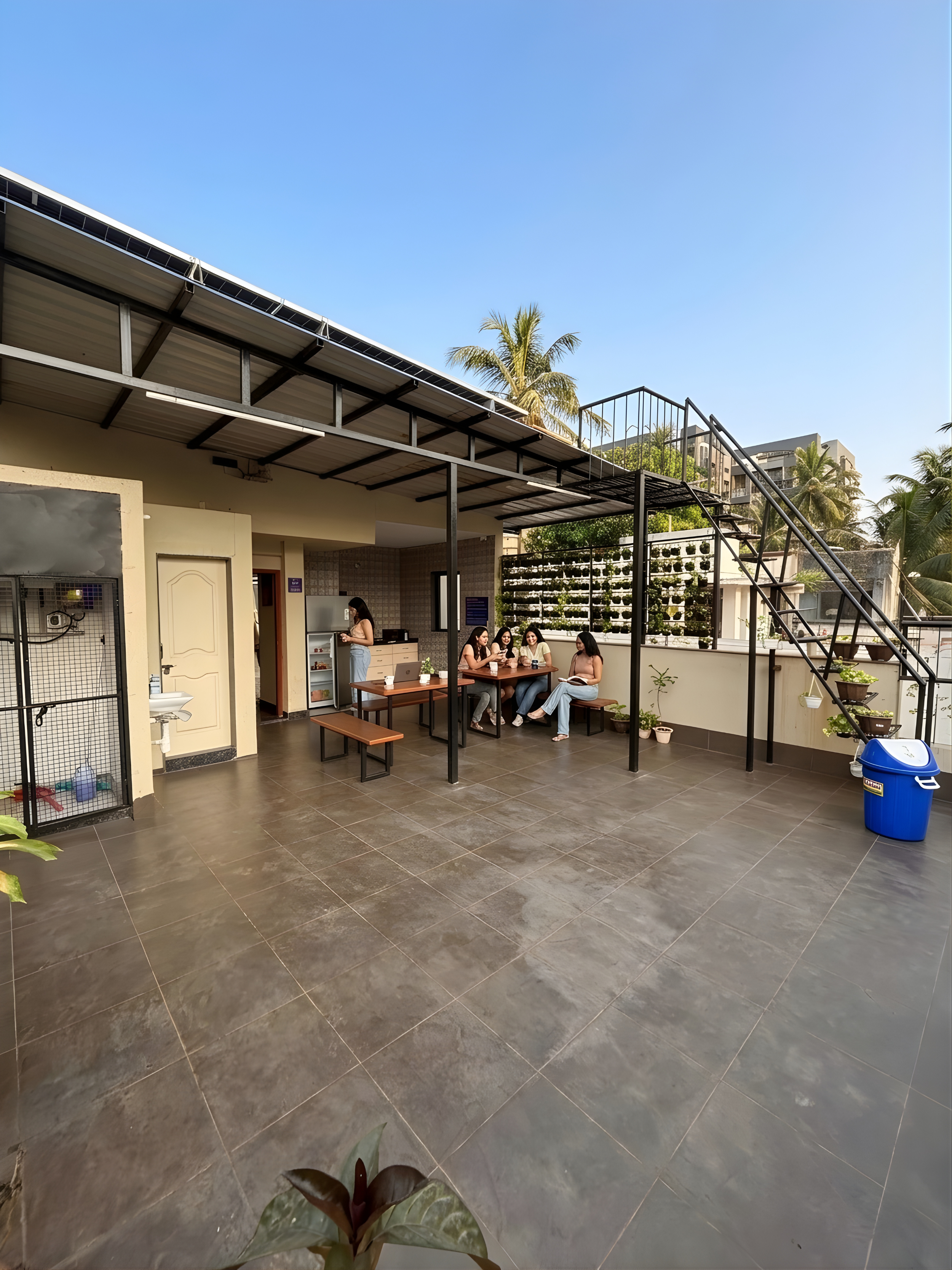 Best PG in Pune for working women - Well-lit comfortable rooms